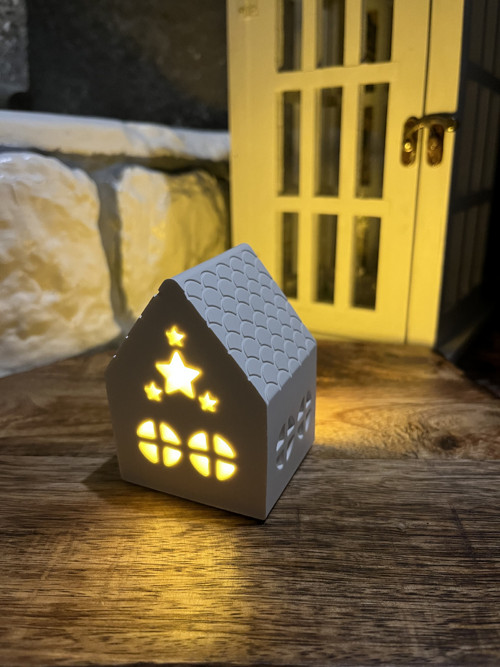 3D Chaloupka (7,5 cm) - hvězdičky — foto 3