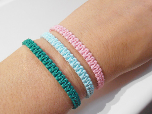 *Macramé barevné náramky*(Unisex) — foto 4