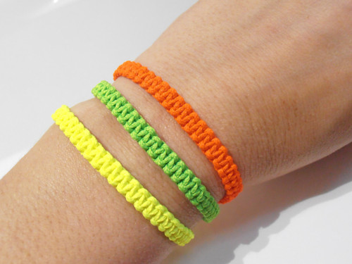 *Macramé barevné náramky*(Unisex) — foto 3