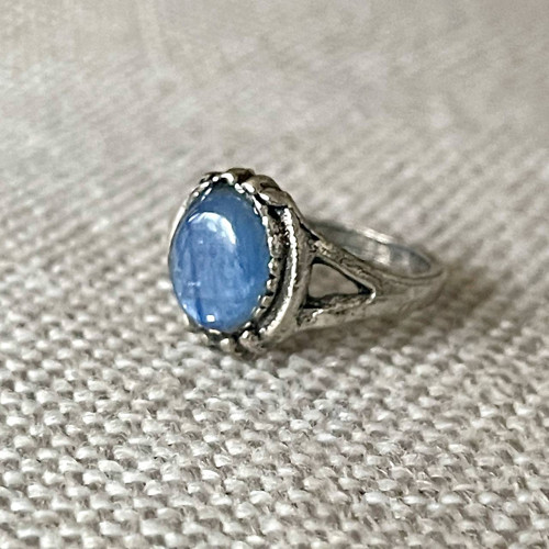 Vintage prsten s kyanitem E061 — foto 4