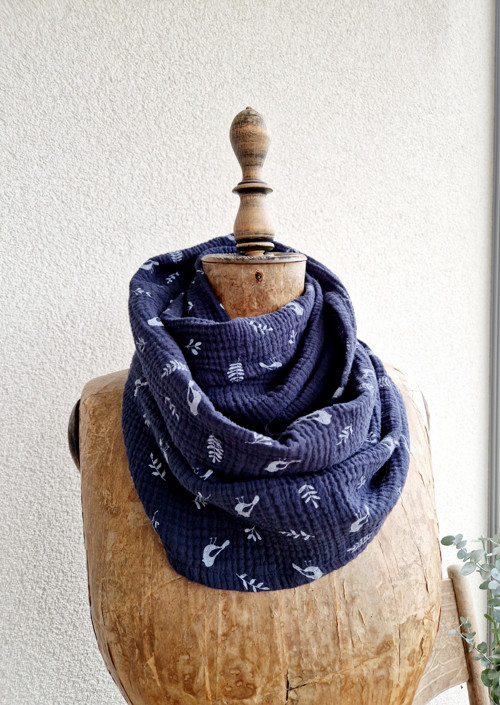 DOUBLE GAUZE * blue — foto 2
