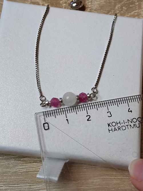 Minimalistický boho náramek s kameny — foto 4
