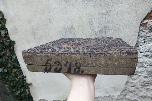 V detailu...modrotisková matrice — foto 4