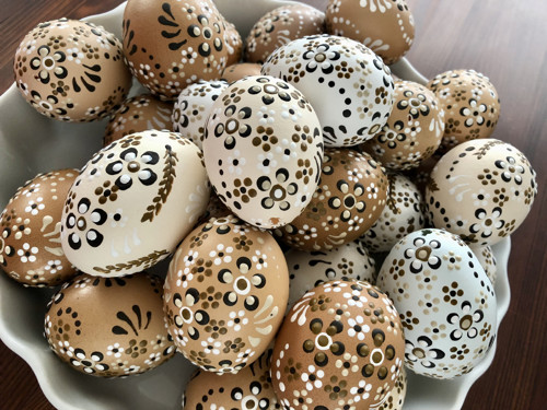 Slepičí kraslice - přírodní — foto 3