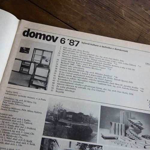 Domov ... retro časopis ... 6/1987 — foto 2
