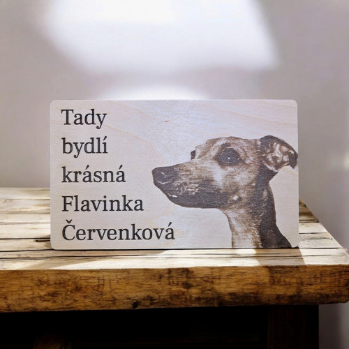 Cedulka / jmenovka na dveře — foto 4