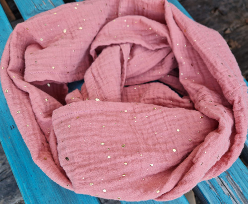 DOUBLE GAUZE * gold salmon — foto 5