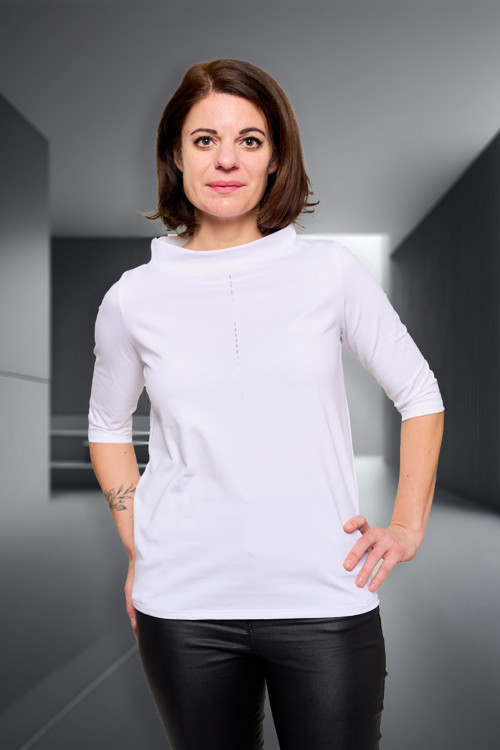 T266 Triko stříbrná linka — foto 3