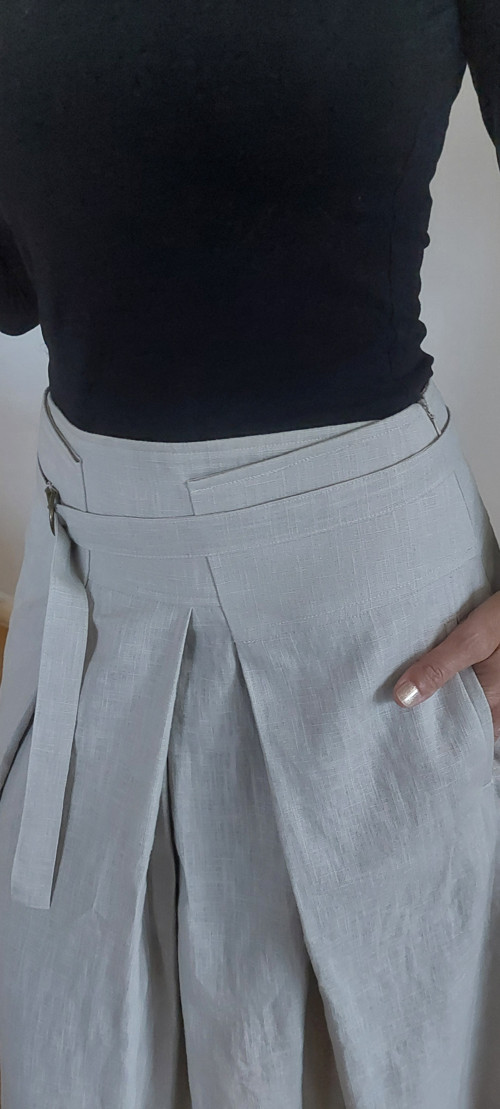 Lněná sukně Carla 2 — foto 3