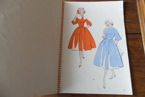 La Mode de Demain...módní katalog 1958 — foto 3