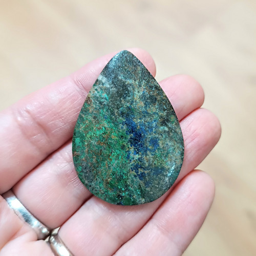 Azurmalachit, ID 4619, 43x31 mm — foto 2