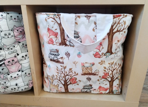 Textilní košík EXPEDIT a KALLAX — foto 2
