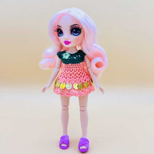 Šaty pro panenku Rainbow High Junior 22 cm — foto 2