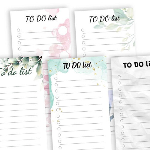 Set 5x To-do list — foto 2