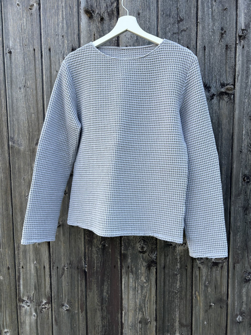 Triko/mikina Vafle Grey, unisex — foto 4