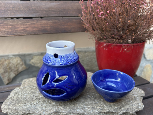 AROMALAMPA modrá, vyšší — foto 2