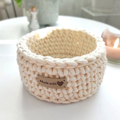 Ručně háčkované košíčky Mandala — foto 4