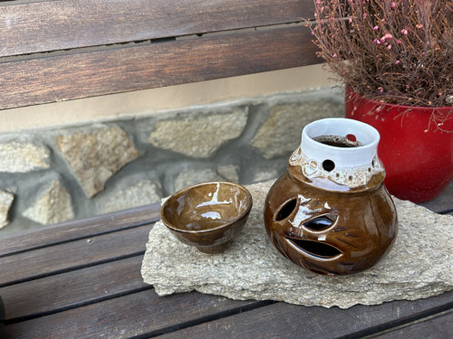 AROMALAMPA hnědá, vyšší — foto 2