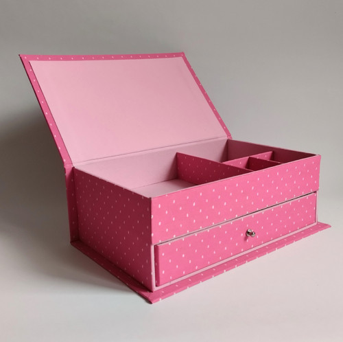 Šperkovnice se šuplíčkem 2patrová — foto 3