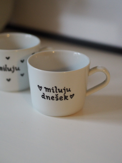 Malovaný hrníček MILUJU DNEŠEK — foto 5
