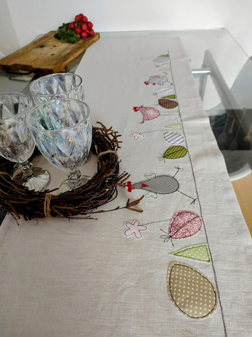 Velikonoční ubrus běhoun — foto 3