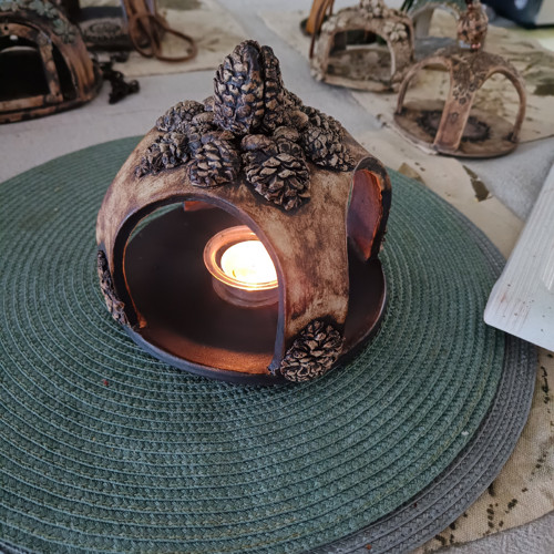 Lampa s šiškama — foto 2