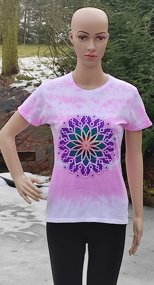 Dámské tričko "Mandala" vel. M — foto 2