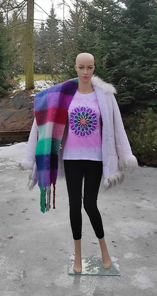 Dámské tričko "Mandala" vel. M — foto 3