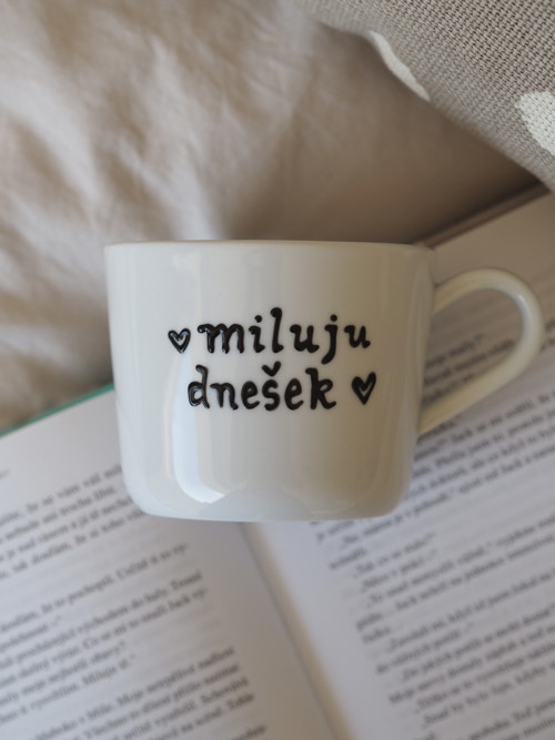 Malovaný hrníček MILUJU DNEŠEK — foto 6