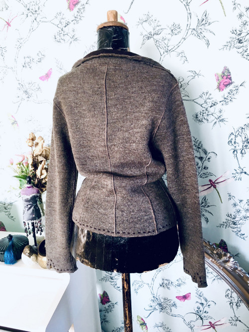 Svetro sáčko dandy look — foto 4