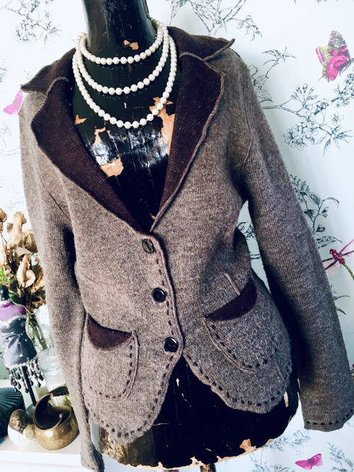 Svetro sáčko dandy look — foto 2