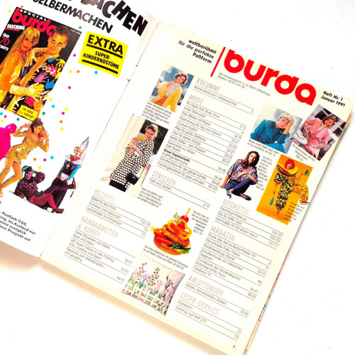 BURDA 1/1991 — foto 2