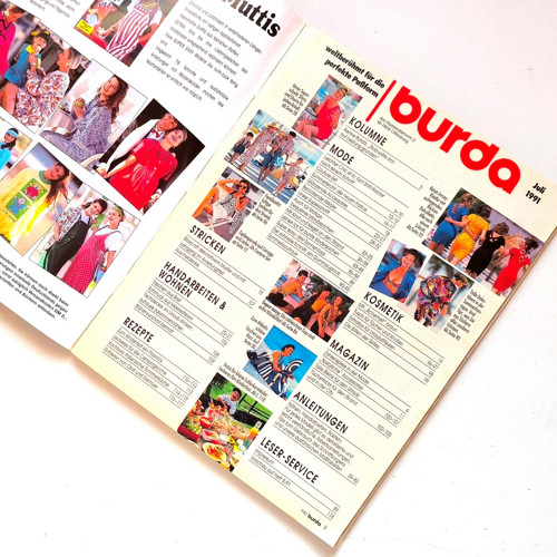 BURDA 7/1991 — foto 2