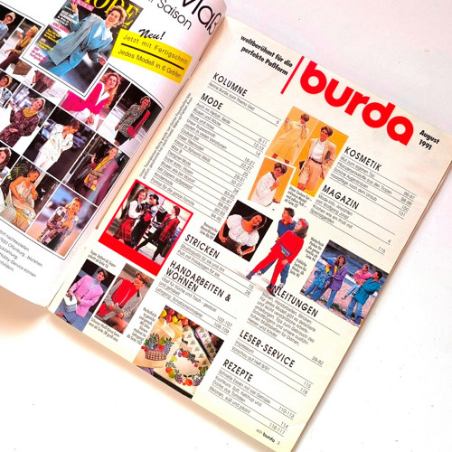 BURDA 8/1991 — foto 2