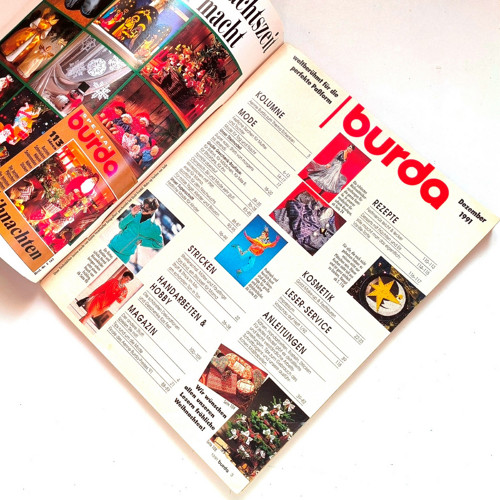 BURDA12/1991 — foto 2