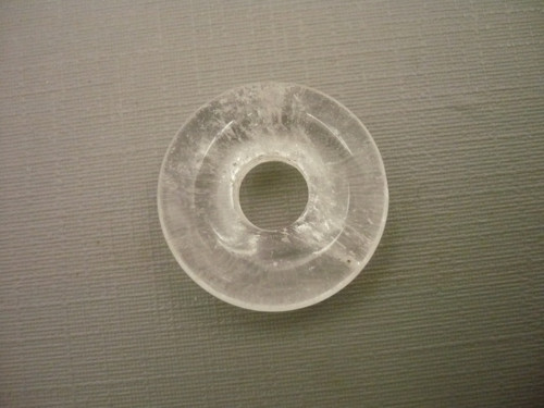 MINI donut 20 mm - křišťál, č.6f — foto 2