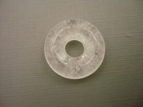 MINI donut 20 mm - křišťál, č.7f — foto 2
