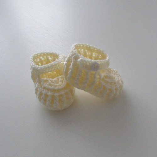 Háčkované botičky (9 cm) — foto 4