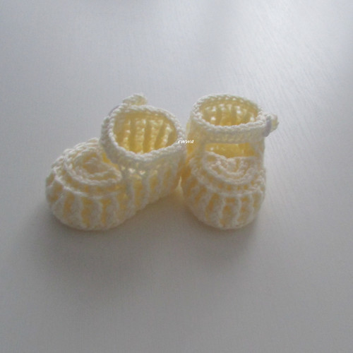 Háčkované botičky (9 cm) — foto 3