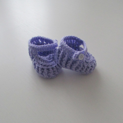 Háčkované botičky (9 cm) — foto 2