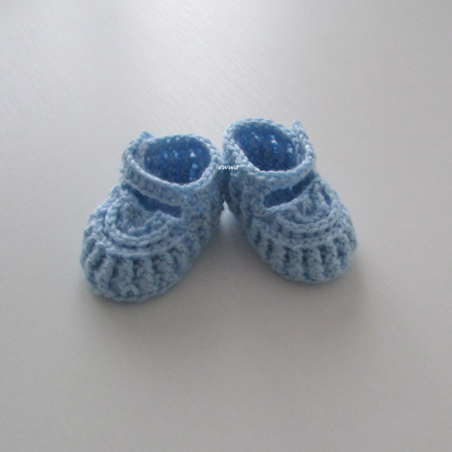 Háčkované botičky (9 cm) — foto 5