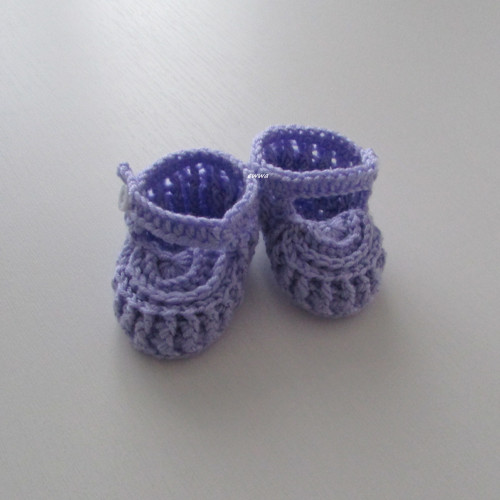 Háčkované botičky (9 cm) — foto 3