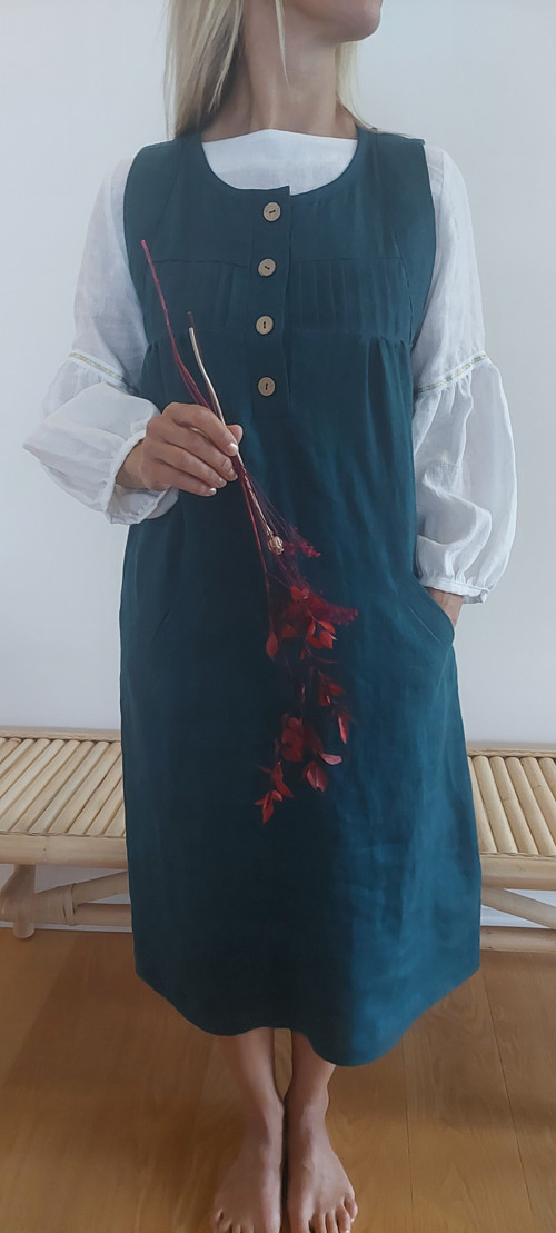 Lněné šaty Angelique — foto 3