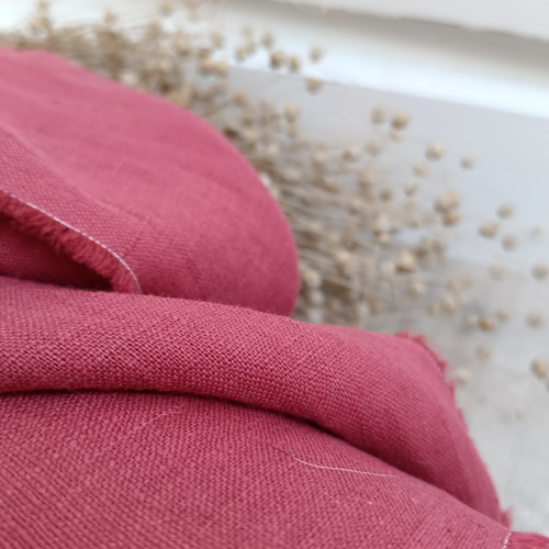 100% len RASPBERRY 205 g/m2 — foto 2