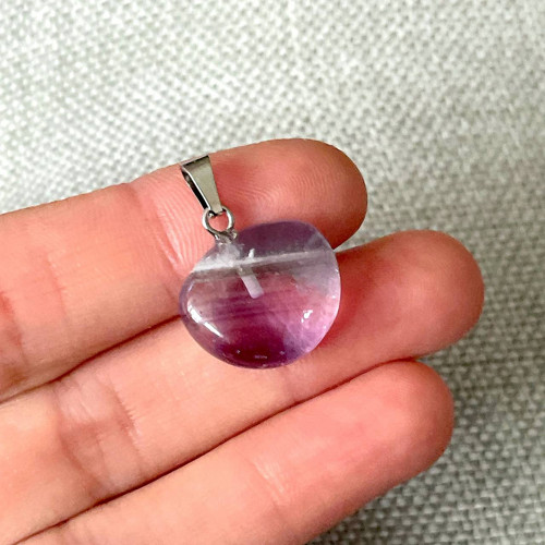 Přívěsek s fluoritem E063 — foto 2