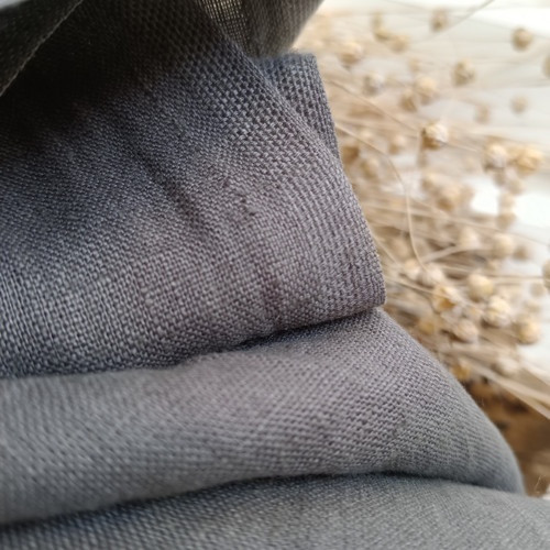 100% len NORMANDY GREY 205 g/m2 — foto 4