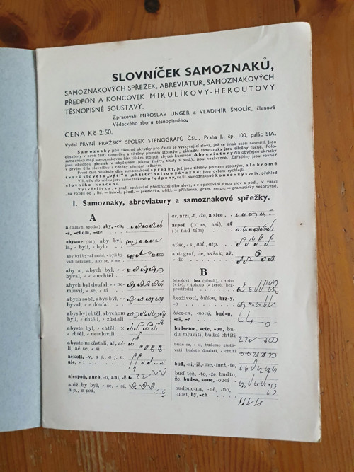 Těsnopis — foto 2