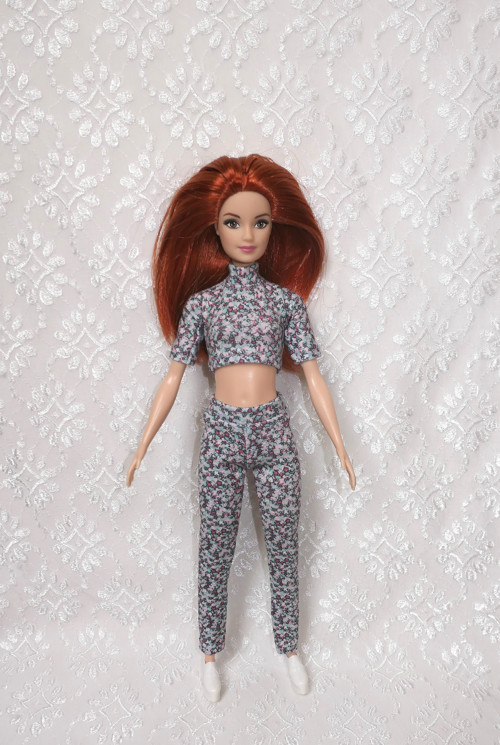 Barbie - komplet - legíny a tričko — foto 2