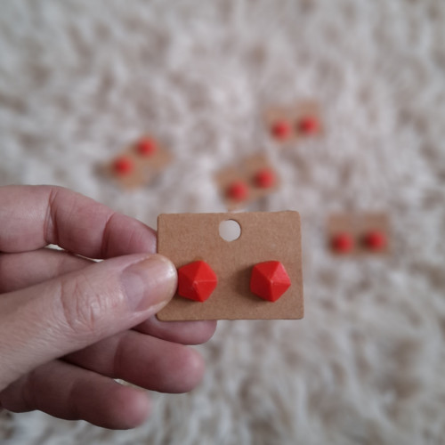 Náušnice 3D — foto 5