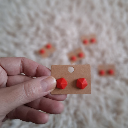 Náušnice 3D — foto 4